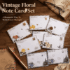 1 1940Vintage Floral Handwritten Envelope – A Romantic Time Capsule of Love, Memory & Emotion